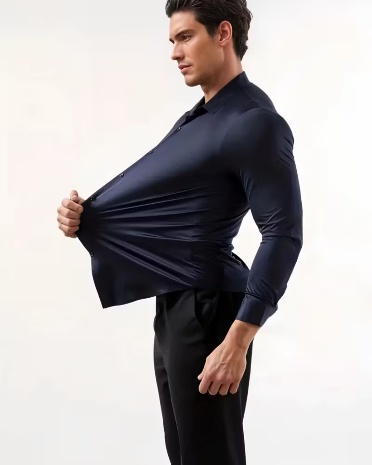 ELANCE | Herren-Stretchhemd mit formender Wirkung