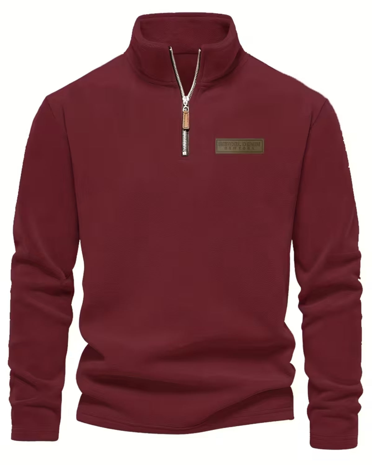 POLAREO | Winterkomfort-Fleecepullover mit halbem Reißverschluss