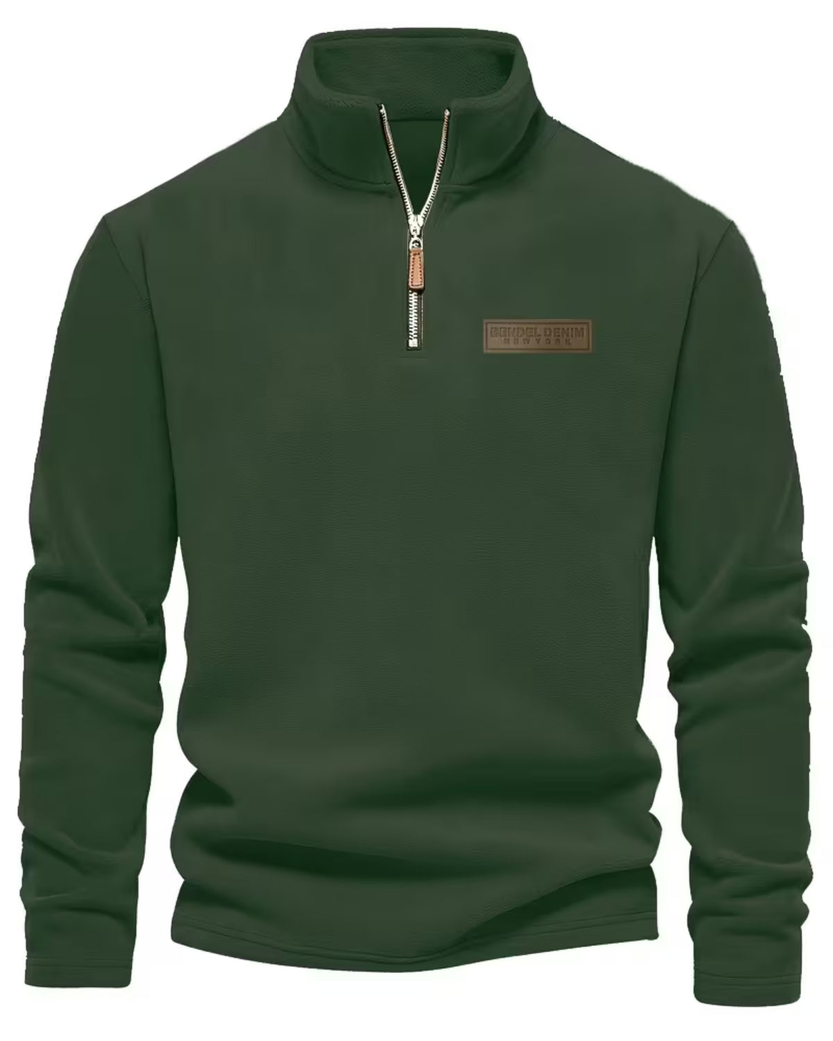 POLAREO | Winterkomfort-Fleecepullover mit halbem Reißverschluss