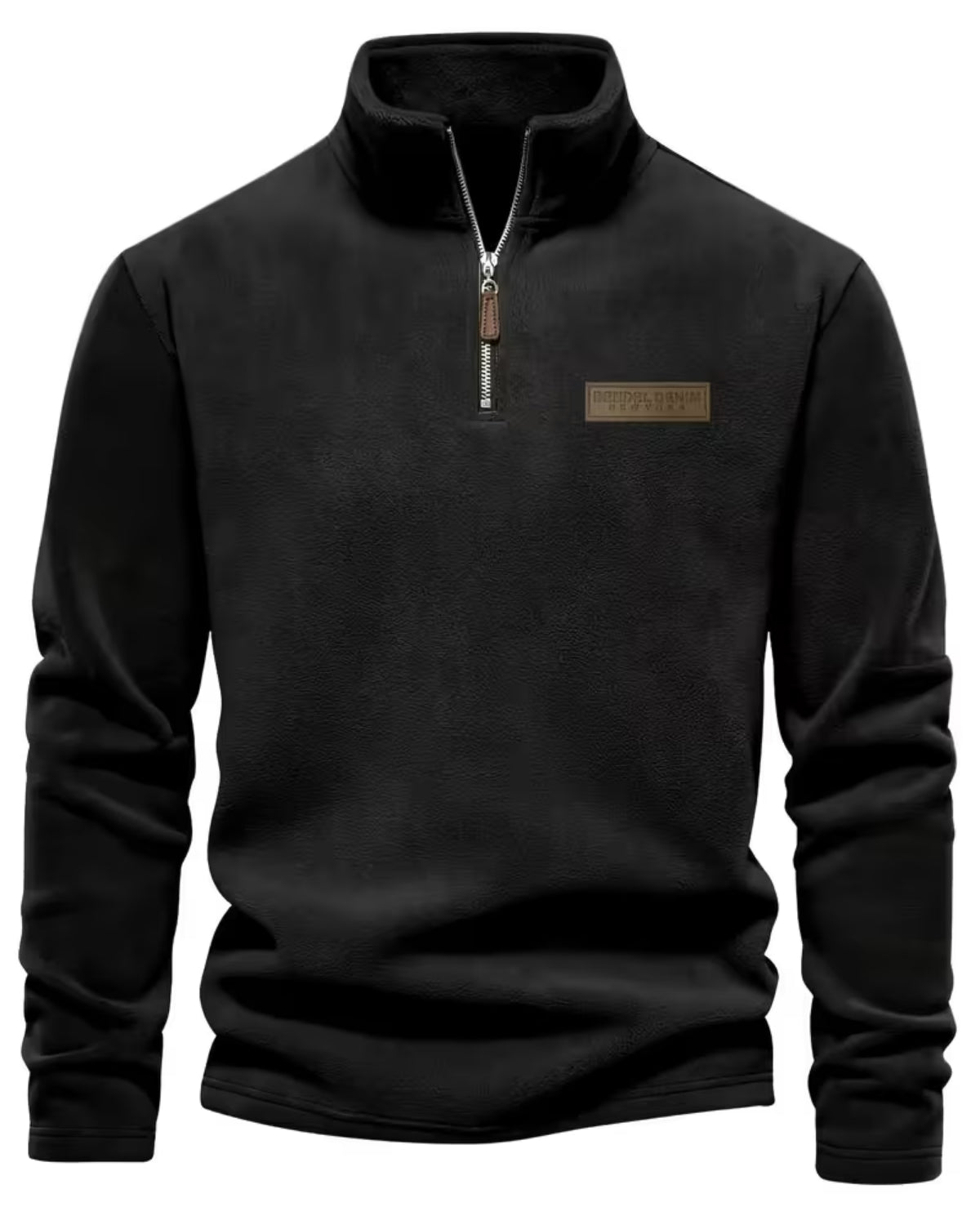 POLAREO | Winterkomfort-Fleecepullover mit halbem Reißverschluss