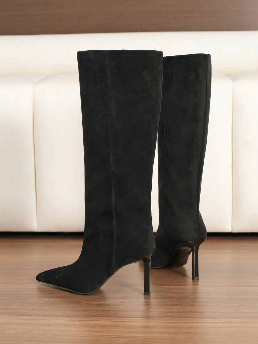 CAMILLE | SUEDE HIGH BOOTS