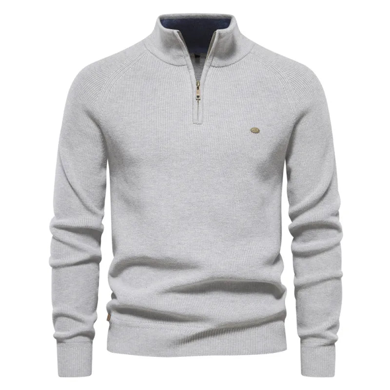 ARNAUD | LUXURY HALF-ZIP SWEATER