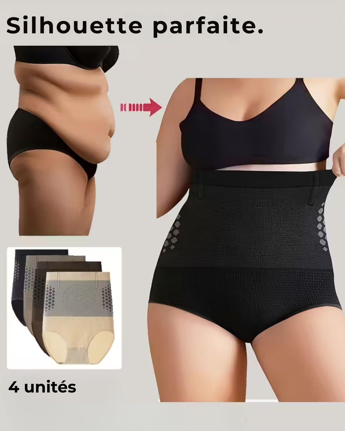 THERMELIA | Wärmende Wickelkommode für hohe Taille 