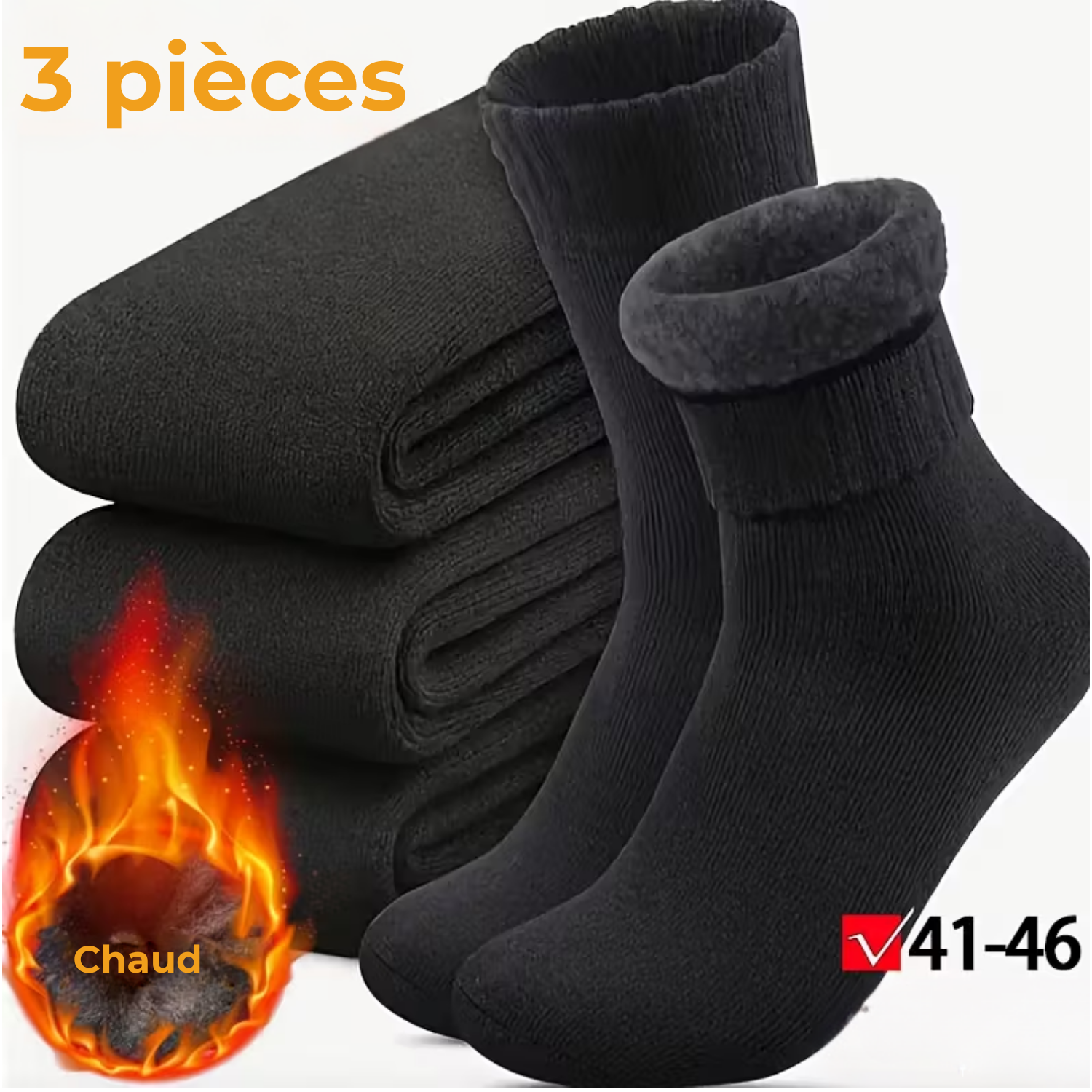 THERMOSOFT™ | 3er-Pack Thermosocken 