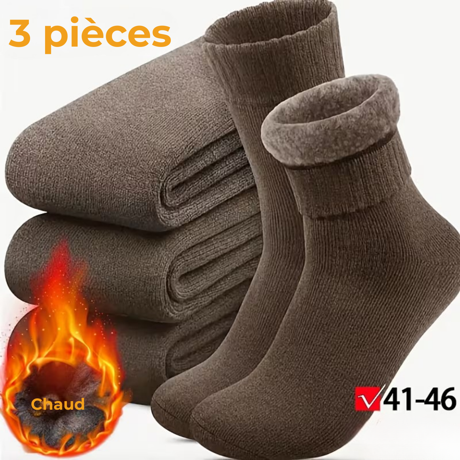 THERMOSOFT™ | 3er-Pack Thermosocken 