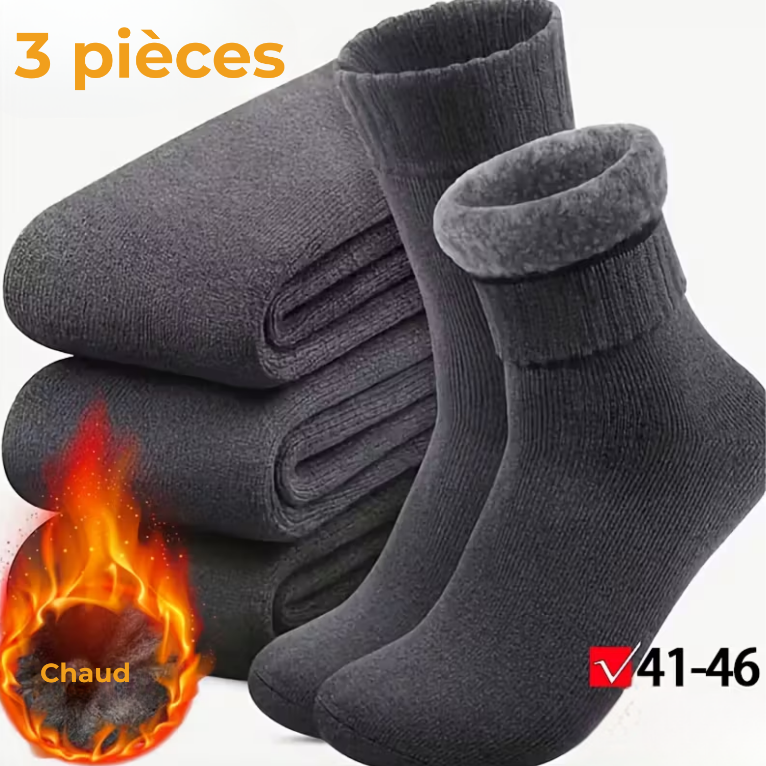 THERMOSOFT™ | 3er-Pack Thermosocken 