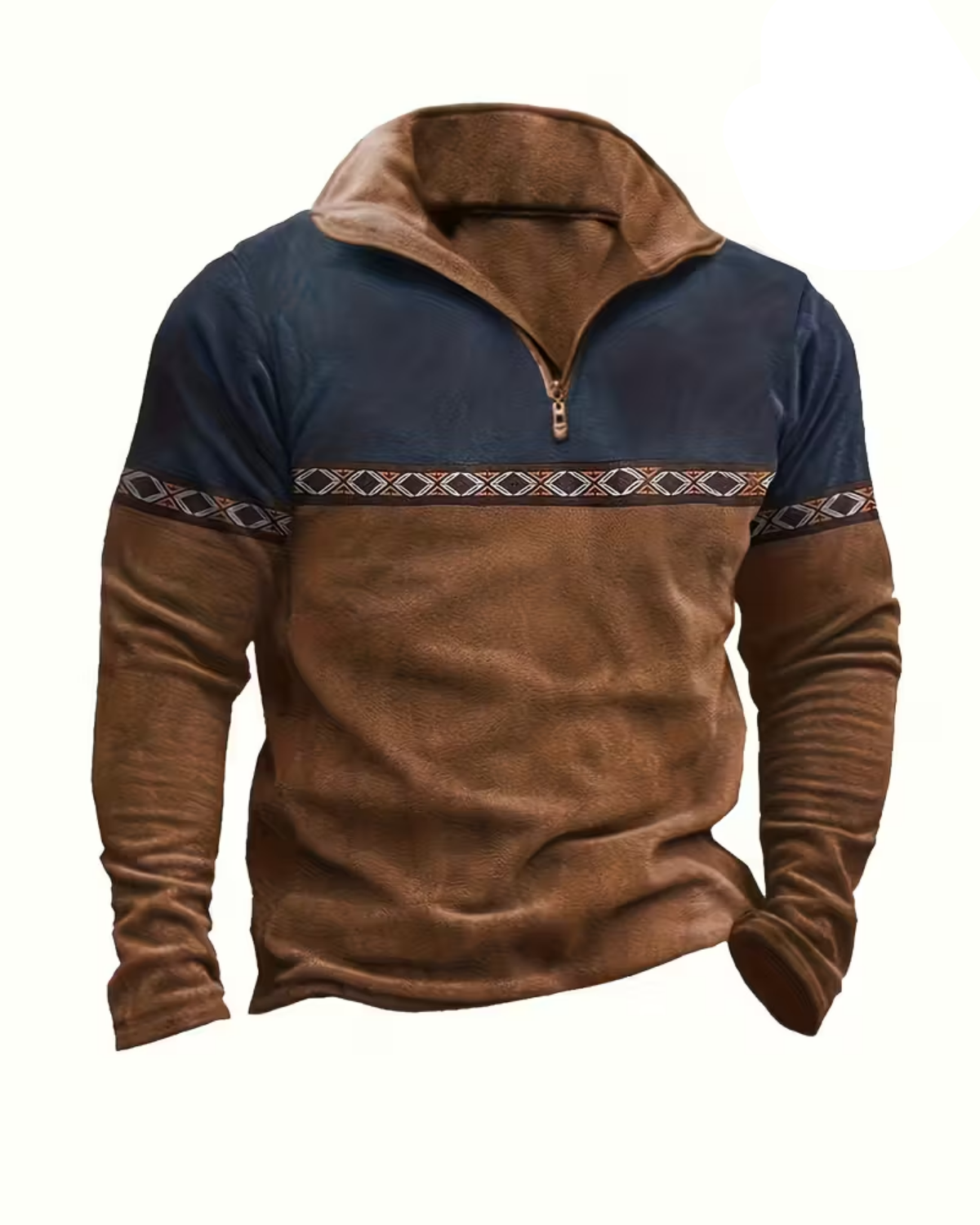 ALPHEON | Thermally Lined Winter Sweater with Half Zip