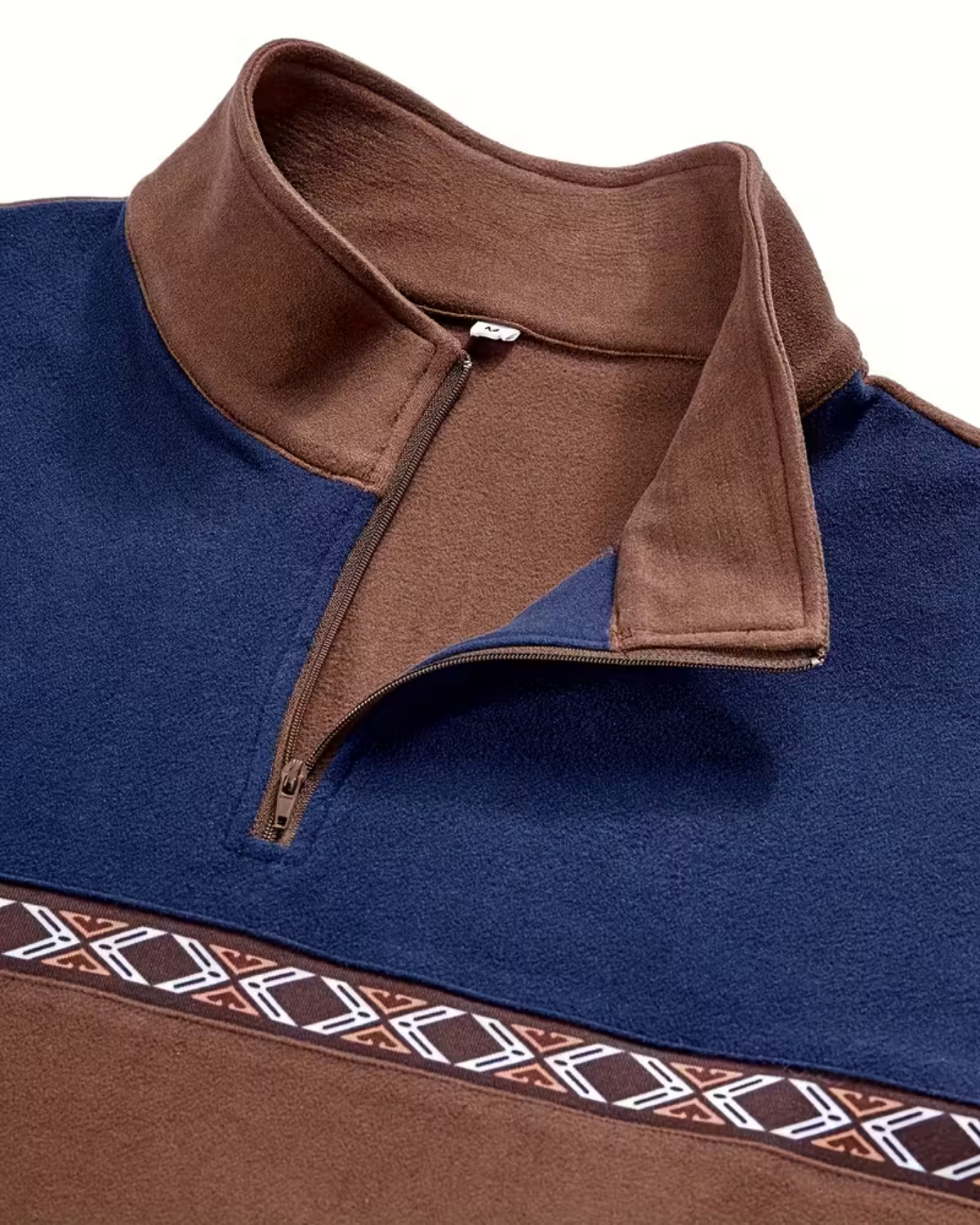 ALPHEON | Thermally Lined Winter Sweater with Half Zip