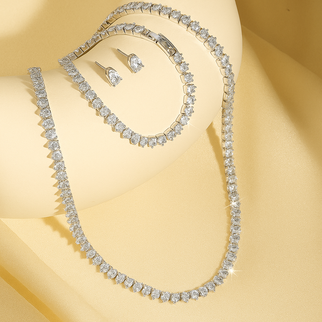 AURÉLIA | STRAHLENDES LUXUS-SCHMUCKSET