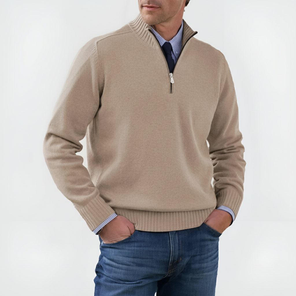 ARION | Zip-up Pullover – Soft, warm and breathable.