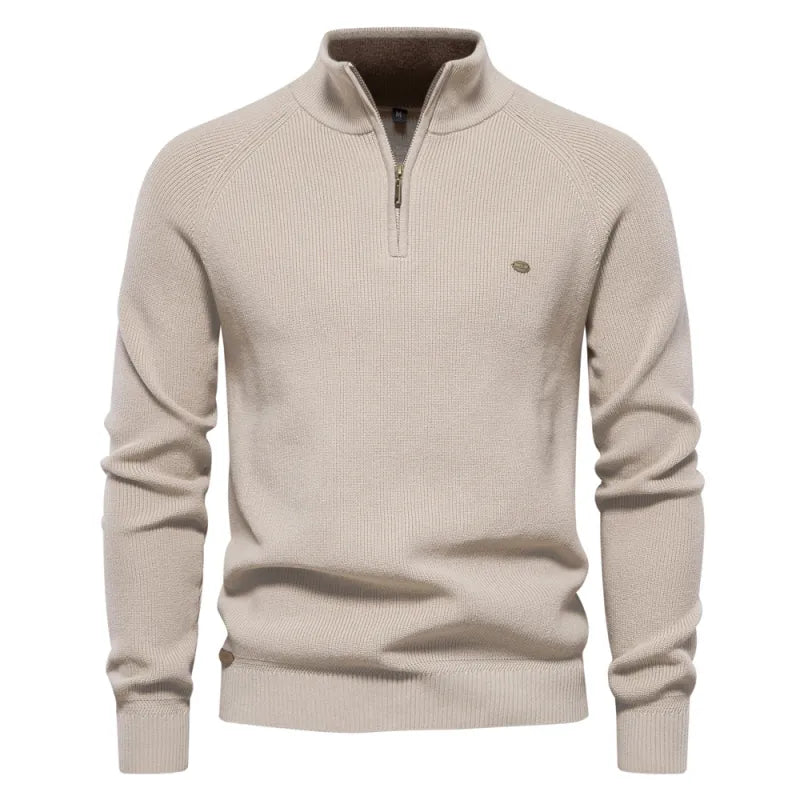 ARNAUD | LUXURY HALF-ZIP SWEATER