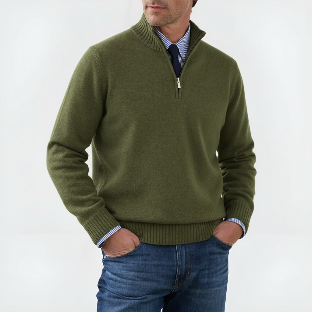ARION | Zip-up Pullover – Soft, warm and breathable.