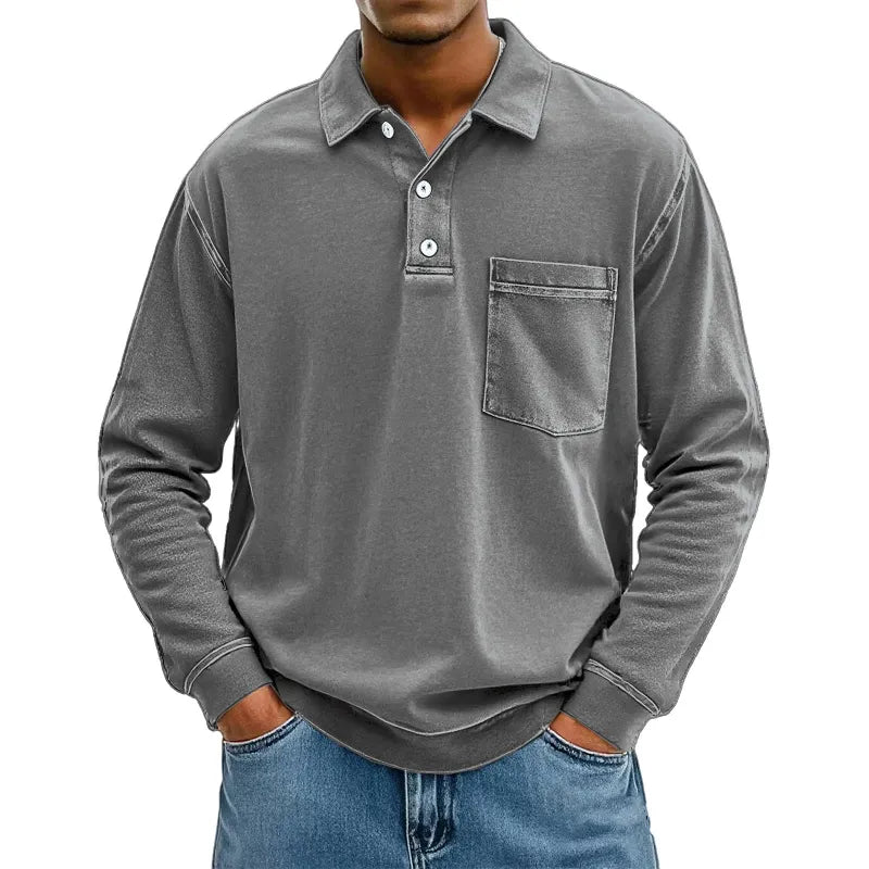 MARC | Classic Comfort Long Sleeve Polo Shirt