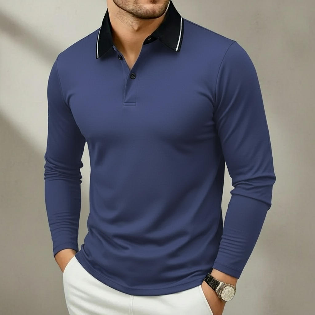 ELIO | PRESTIGE LANGÄRMLIGES POLOSHIRT